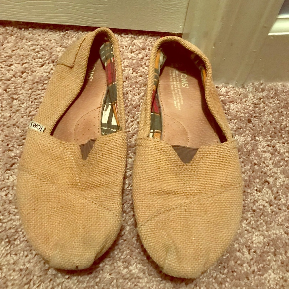 Burlap Toms